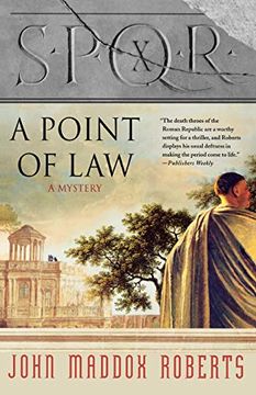 portada S. P. Q. R. X: A Point of law (The Spqr Roman Mysteries) (en Inglés)