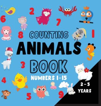 portada Counting animals book numbers 1-15 (en Inglés)