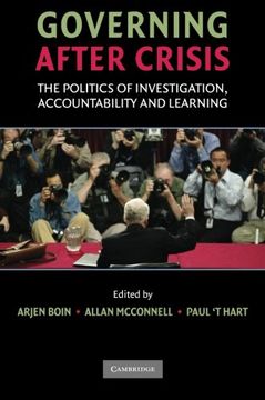 portada Governing After Crisis Paperback: The Politics of Investigation, Accountability and Learning: 0 (en Inglés)