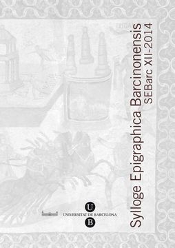 portada Sylloge Epigraphica Barcinonensis xii (2014) (en Catalá)
