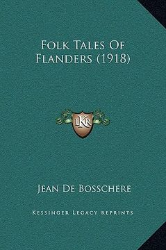 portada folk tales of flanders (1918) (in English)
