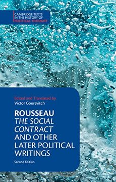 portada Rousseau: The Social Contract and Other Later Political Writings (Cambridge Texts in the History of Political Thought) 