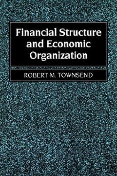 portada financial structure and economic organization (en Inglés)