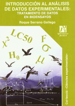 portada Introducción a Análisis de Datos Experimentales. Tratamiento de Datos en Bioensayos (Ciències Experimentals) (in Spanish)