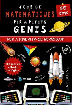 portada Jocs de Matemàtiques per a Petits Genis 8-9 Anys (in Aranés)