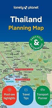 portada Lonely Planet Thailand Planning Map 2 (en Inglés)