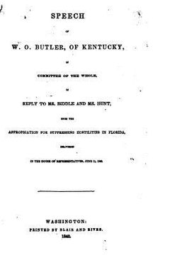 portada Speech of W. O. Butler, of Kentucky