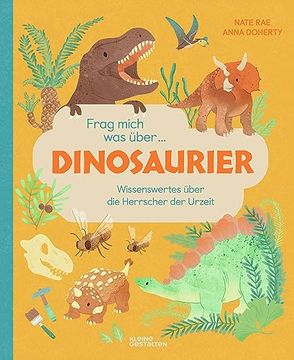 portada Frag Mich was Über? Dinosaurier: Wissenswertes Über die Herrscher der Urzeit (in German)