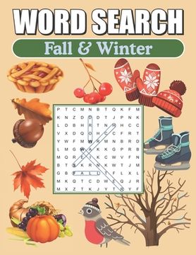 portada Word Search Fall & Winter: Large Print Word Find Puzzles (en Inglés)