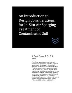 portada An Introduction to Design Considerations for In-Situ Air Sparging Treatment of Contaminated Soil (in English)