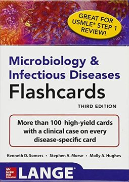 portada Microbiology & Infectious Diseases Flashcards, Third Edition (Lange Flashcards) (en Inglés)