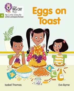 portada Big cat Phonics for Little Wandle Letters and Sounds Revised – Eggs on Toast: Phase 4 (en Inglés)
