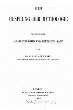 portada Der Ursprung der Mythologie (en Alemán)