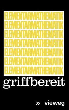 portada Elementarmathematik Griffbereit: Definitionen Theoreme Beispiele (in German)