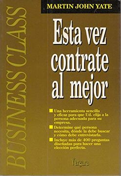 portada Esta vez Contrate al Mejor (in Spanish)