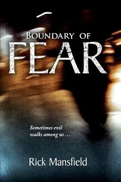 portada Boundary of Fear: The Story of a Serial Killer (en Inglés)