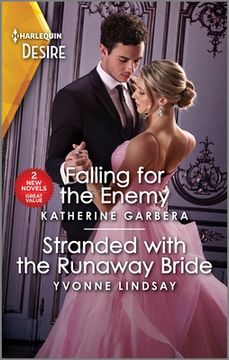 portada Falling for the Enemy & Stranded with the Runaway Bride (en Inglés)