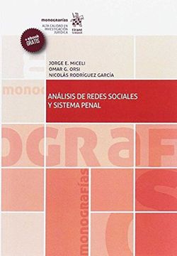 portada Análisis de Redes Sociales y Sistema Penal (in Spanish)