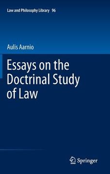 portada essays on the doctrinal study of law