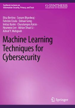 portada Machine Learning Techniques for Cybersecurity (en Inglés)