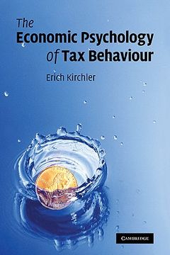 portada The Economic Psychology of tax Behaviour (en Inglés)