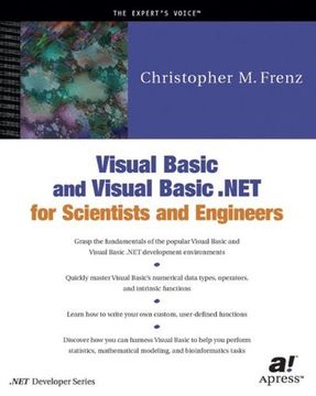 portada Visual Basic and Visual Basic. Net for Scientists and Engineers (in English)
