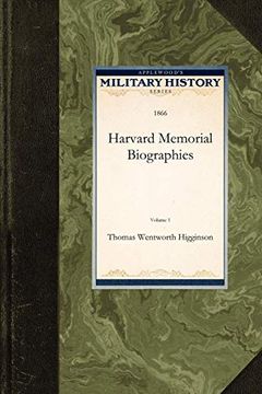 portada Harvard Memorial Biographies (Military History (Applewood)) (en Inglés)
