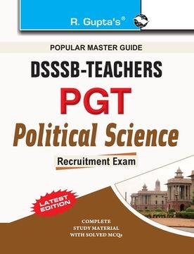 portada Dsssb: Teachers PGT Political Science Exam Guide (in English)