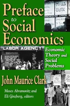 portada Preface to Social Economics: Economic Theory and Social Problems (en Inglés)