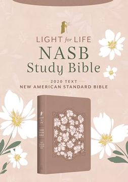 portada Light for Life Nasb Study Bible (Blush Bouquet) (en Inglés)