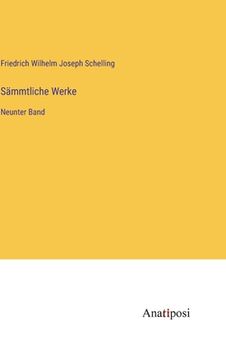 portada Sämmtliche Werke: Neunter Band (en Alemán)