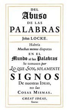 portada DEL ABUSO DE LAS PALABRAS (in Spanish)