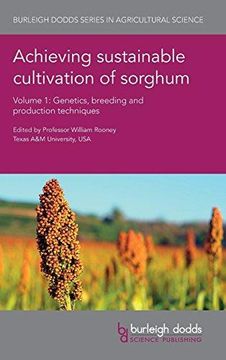 portada Achieving Sustainable Cultivation Of Sorghum Volume 1 (en Inglés)