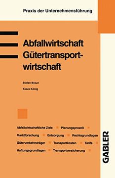 portada Abfallwirtschaft. Gütertransportwirtschaft (in German)