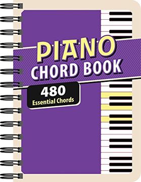 portada Piano Chord Book: 480 Essential Chords (in English)