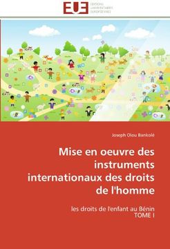 portada Mise En Oeuvre Des Instruments Internationaux Des Droits de L'Homme