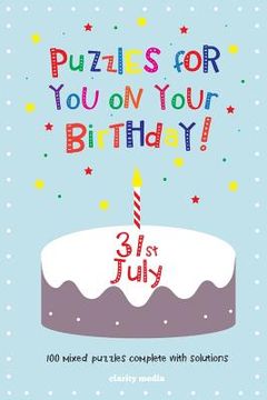 portada Puzzles for you on your Birthday - 31st July (en Inglés)