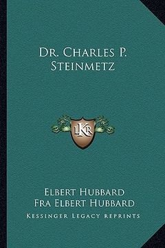 portada dr. charles p. steinmetz (en Inglés)