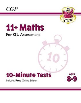 portada New 11+ gl 10-Minute Tests: Maths - Ages 8-9 (en Inglés)