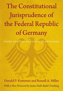portada the constitutional jurisprudence of the federal republic of germany