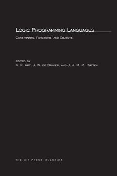 portada logic programming languages: constraints, functions, and objects (en Inglés)