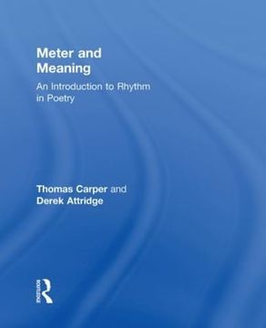 portada Meter and Meaning: An Introduction to Rhythm in Poetry