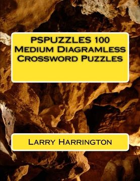 portada Pspuzzles 100 Medium Diagramless Crossword Puzzles (en Inglés)
