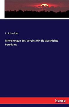 portada Mitteilungen Des Vereins Fur Die Geschichte Potsdams (German Edition)