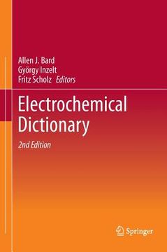 portada electrochemical dictionary 2nd ed (in English)