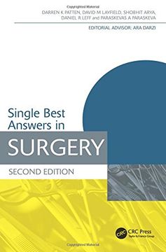 portada Single Best Answers in Surgery (Medical Finals Revision Series) 