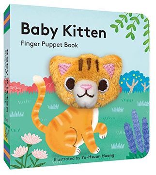 portada Baby Kitten: Finger Puppet Book: (Board Book With Plush Baby Cat, Best Baby Book for Newborns) (en Inglés)