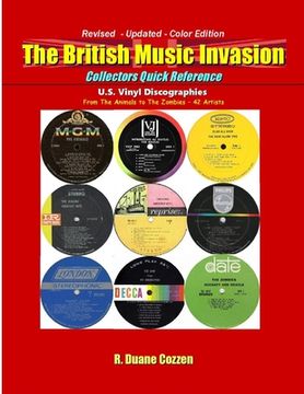 portada The British Music Invasion: Collectors Quick Reference -Revised - Updated - Color Edition (en Inglés)