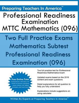 portada Professional Readiness Examination MTTC Mathematics (096)