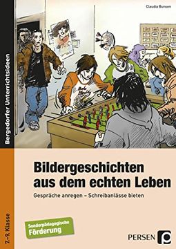 portada Bildergeschichten aus dem Echten Leben: Gespräche Anregen - Schreibanlässe Bieten (en Alemán)